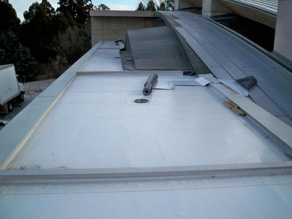 sarnafeld flat pvc roof from Nill Contracting Roofing and Roof Repairs